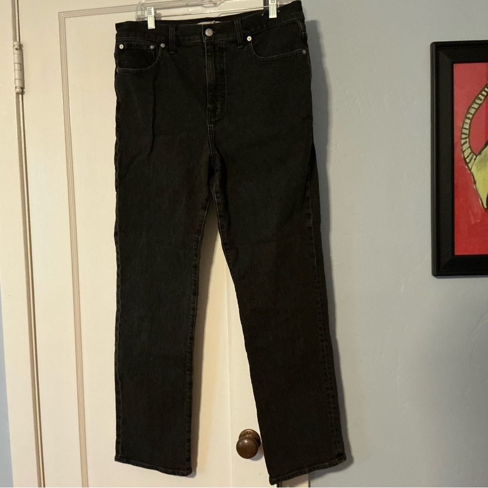 Madewell Charcoal Denim Jeans